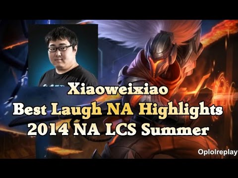 Xiaoweixiao "Best Laugh NA"  Highlights - 2014 NA LCS Summer