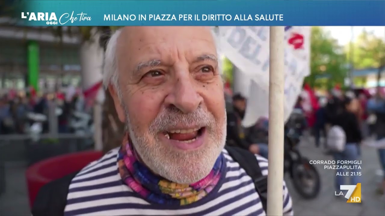 Milano in piazza per il diritto alla salute