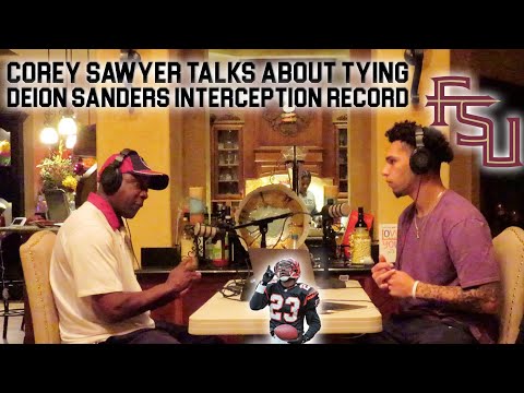 Episode 9 Corey Sawyer Florida State LEGEND Talks About TYING Deion Sanders RECORDS
