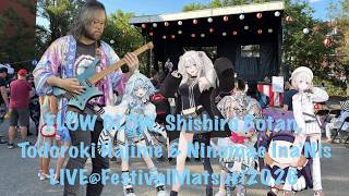 yOrOy - [FLOWGLOW, Shishiro Botan, Todoroki Hajime & Ninomae Ina'Nis] LIVE@FestivalMatsuri (Part 1)