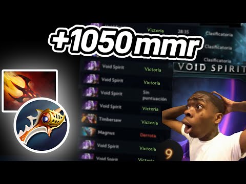 Como subir 1050 MMR con Void Spirit