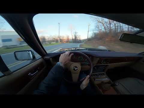 1987 Aston Martin V8 Volante Series 2 Test Drive