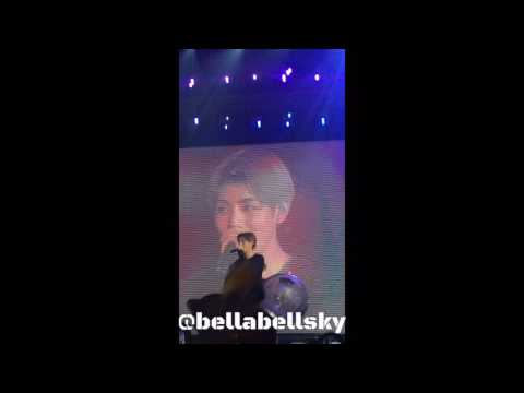 170429 BTS Ending Stage - Jimin & Jin Jump @ The WINGS Tour in Jakarta