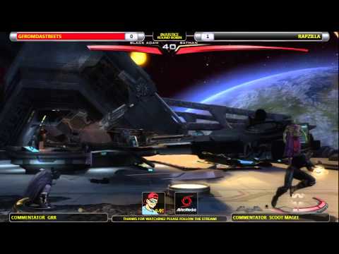995Phil Streaming VSM Blu Planet Kombat #7 - Injustice RR Tourney - GFromDaStreets vs. RapZilla