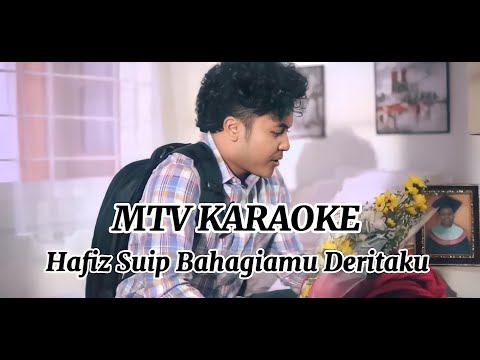 Hafiz Suip Bahagiamu Deritaku KARAOKE HD Tanpa vokal minus one instrumental karaoke version