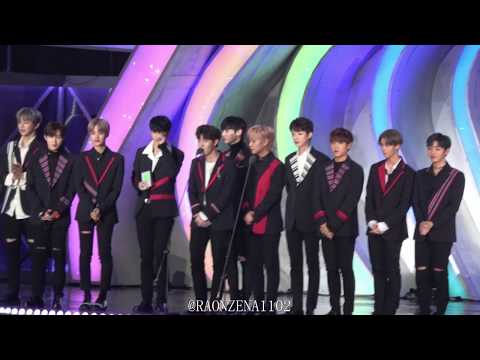 171202 MMA Wanna One - KAKAO HOTSTAR (Woojin focus)