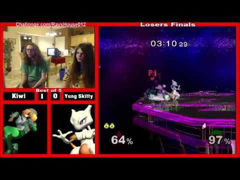 Kiwi (Sheik) vs. Yung Skitty (Mewtwo) - Losers Finals #012