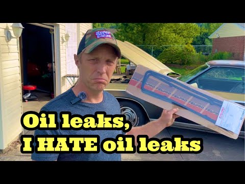 Replacing leaky valve cover gaskets on a small block Chevy