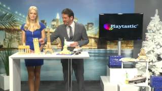 Playtastic Holzschiffbausatz, 3er Set, Kutter, Flaggenschiff & Schlepper