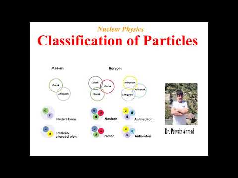 Classification of  Particles