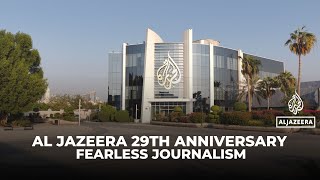 29 years of fearless journalism across every Al Jazeera channel