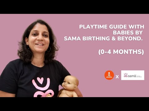 Playtime Guide with Babies 0-4 Months| Part 1 | by @samabirthingandbeyond5814 X shumeetoys