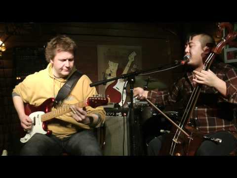 Blues Jam at Cafe Frederiksberg 1th December 2011 - Mongolian blues (Olav & Hugjiltu)