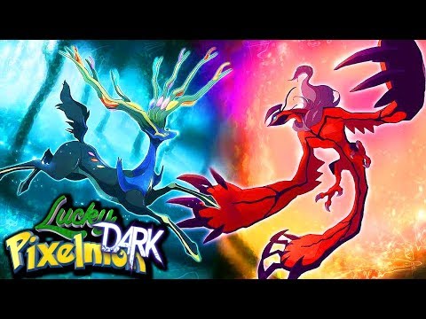 Minecraft LUCKY PIXELMON DARK - XERNEAS vs YVELTAL ! A GUERRA DOS LENDÁRIOS !!