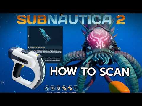 วิธีการ Scan หมึกยักษ์ Collector Leviathan How To Scan Subnautica 2