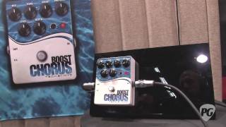 Video thumbnail for NAMM '11 - Tech 21 Roto Choir and Boost Chorus Demos by Premier Guitar