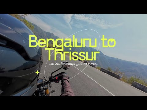 Bangalore to Kerala via Sathyamangalam Forest | Scenic Ride Through the Wild 🌿