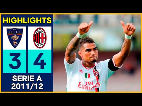 PARTIDAZOS SERIE A 💥 | LECCE 3-4 MILAN | 2011/12 ᴴᴰ (HAT-TRICK BOATENG)