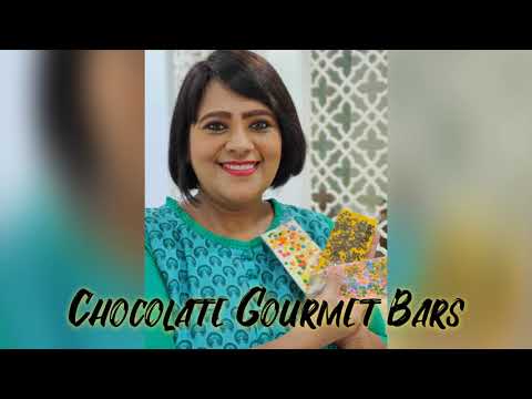 Chocolate Gourmet Bars. - By Chef Smita Dugar| simple, easy & looks beautiful|