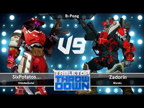 B-Pong - Shindenbutai vs Morats -  Infinity N5 Battle Report