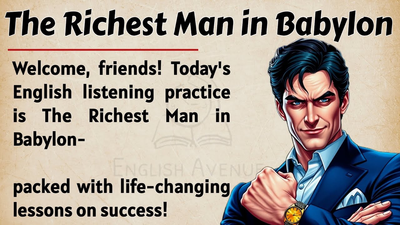 The Richest Man in Babylon Book Summary || Learn English & Get Inspired ✅ || Graded Reader - Level 3