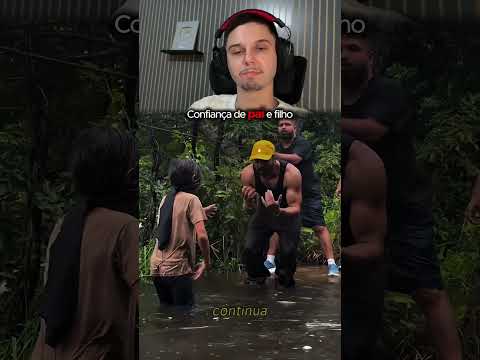 Ele confiou no pai...🥹💖 #motivacional #motivação #inspirador #reflexão #familia #pais #filhos