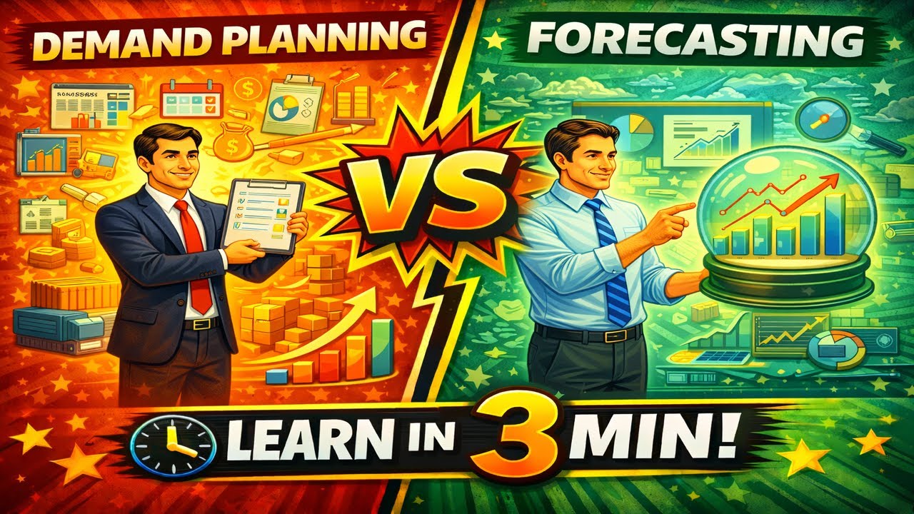 Demand Planning vs Forecasting