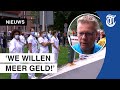 Zorgpersoneel in actie: ‘Alleen mooie beloftes en applaus’