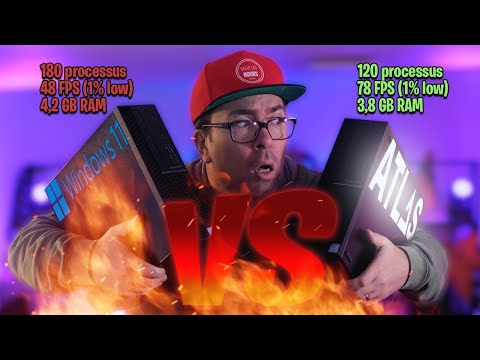 F**k Windows ! J'ai installé ATLAS OS : Miracle ou Arnaque ?