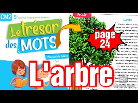 L'arbre/ Le trésor des mots/ CM2