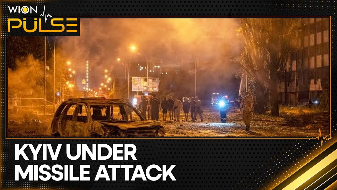 Russia Launches Massive Missile Strike on Kyiv | 9 Dead, Emergency Services Hit