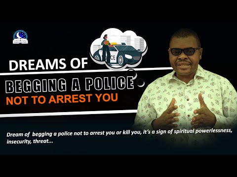 Dream of Begging the Police Not to Arrest You - Meaning and Warnings