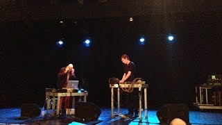 Joachim Roedelius & Stefan Schneider Soundpic im FFT 23.1. 2015 Düsseldorf