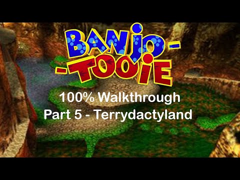 Banjo Tooie 100 % Walkthrough - Part 5 - Terrydactyland