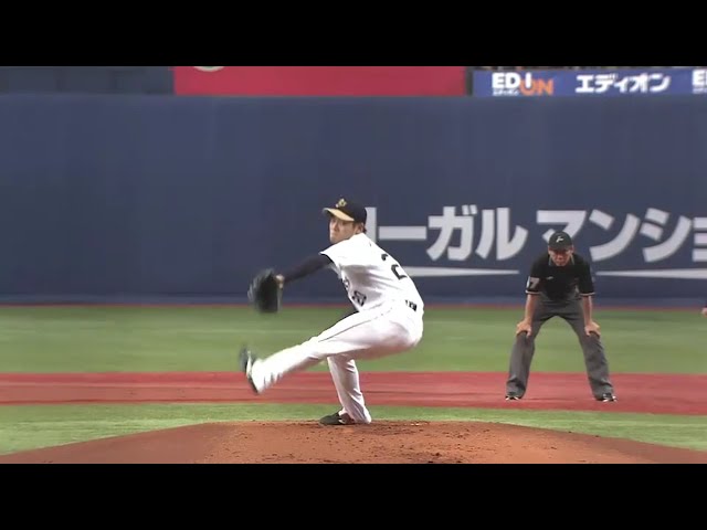 【1回表】内角に決まるストレート!! バファローズ・近藤大は強心臓ルーキー!! 2016/3/19 Bs-T