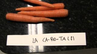 Lesson 4: Part 2 - Ingredients and  Vocabulary