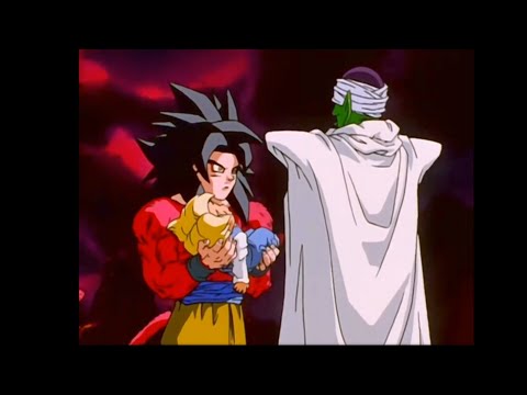 Dragonball GT Son Goku und Piccolo begegnen sich nach sehr langer Zeit