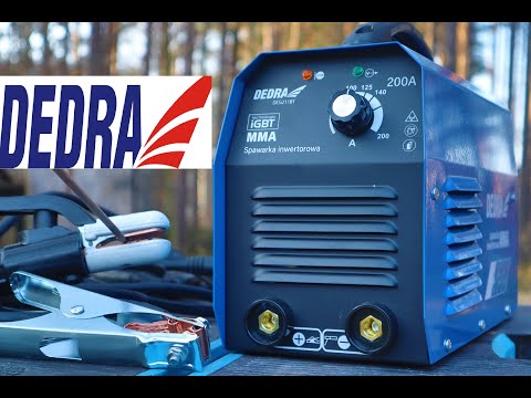 Dedra Suvirinimo aparatas inventorinis 200A IGBT video