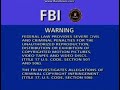 FBI Warning Canadian Warning 2000