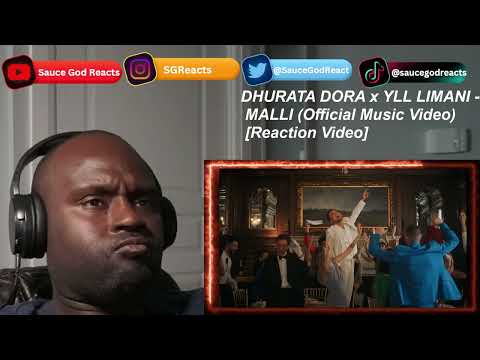 DHURATA DORA x YLL LIMANI - MALLI (Official Music Video)| REACTION