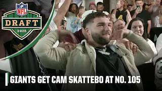 Draft Profile 🎥 New York Giants pick Arizona RB Cam Skattebo with the 105th pick 👏 | NFL Draft