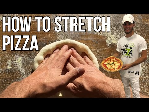 How To Stretch Pizza Dough - Neapolitan Style