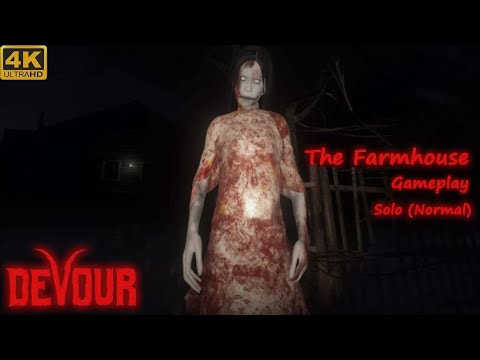 Devour - The Farmhouse Full Gameplay Solo (Normal, No Perks) [4K]