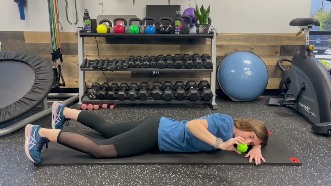 Hip Flexor Lacrosse Ball Release - YouTube