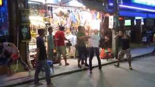 preview picture of video '【タイ人のケンカ勃発！】Phuket Street Fight！ Soi Bangla,Patong Beach,Phuket'