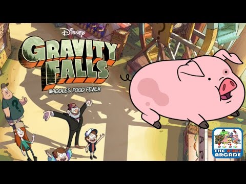 Gravity Falls: Waddles Food Fever - Pigs Can Fly (iPad Gameplay, Playthrough) Video