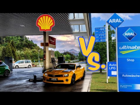 SHELL VPower Racing vs. ARAL Ultimate 102👌🔥Welches Benzin  bietet mehr Reichweite und Performance?