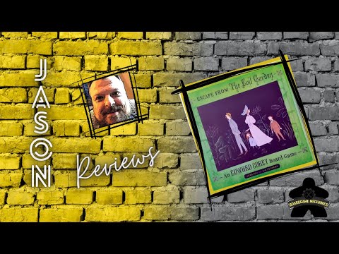 The Boardgame Mechanics Review Escape from the Evil Garden