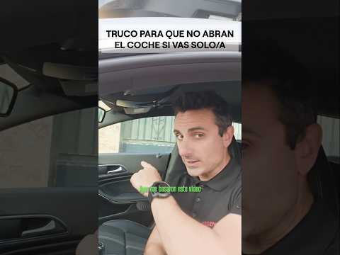 Trick to prevent your car from being broken into when you're alone. #didyouknow #survival #trivia