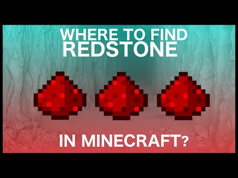 RajCraft - How To Find Redstone In Minecraft?